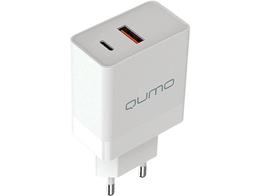 Зарядное устройство Qumo Energy PD 20W Type-C PD+USB-A QC3.0